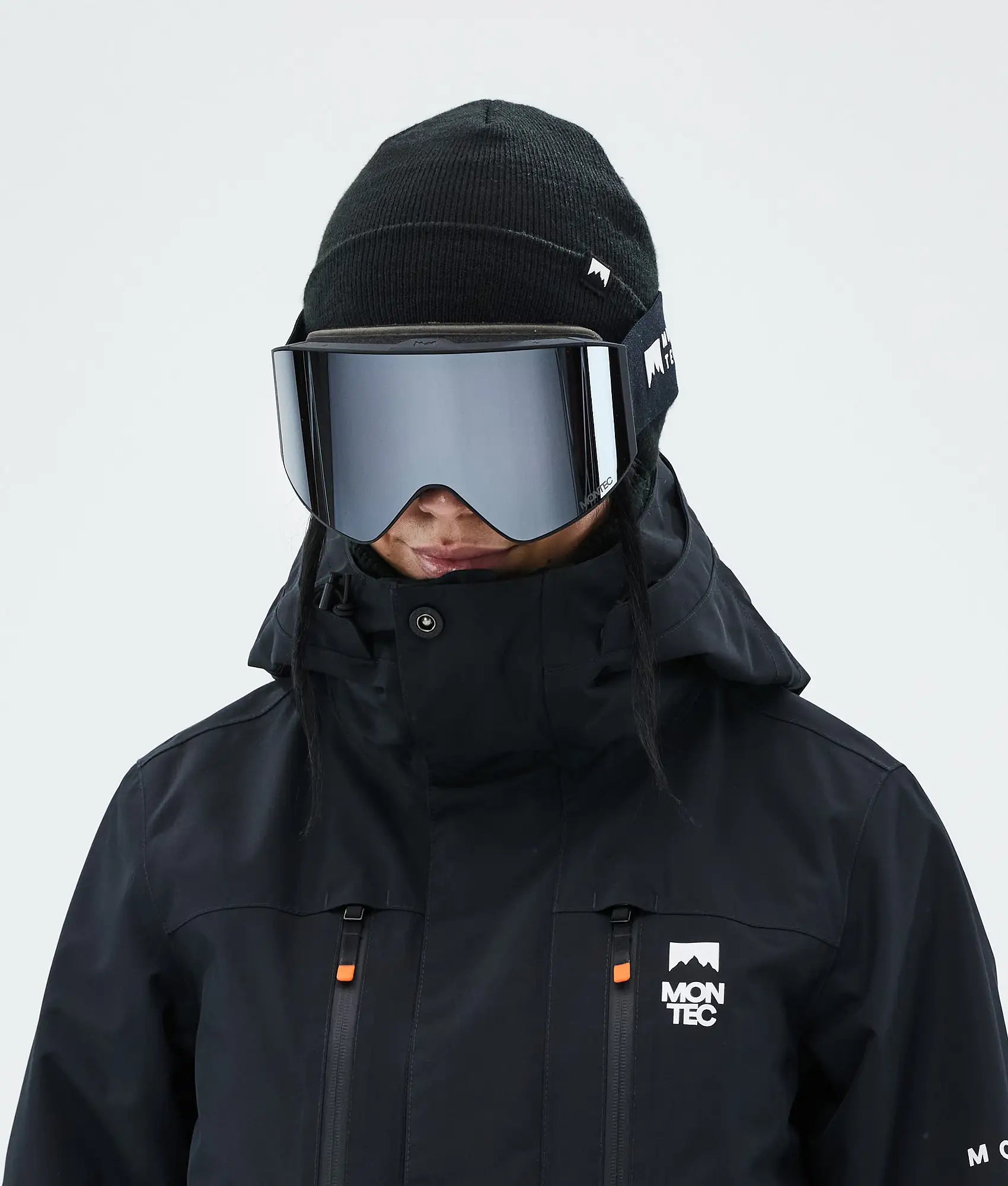 Kob Skibrille Black W/Black Black Mirror