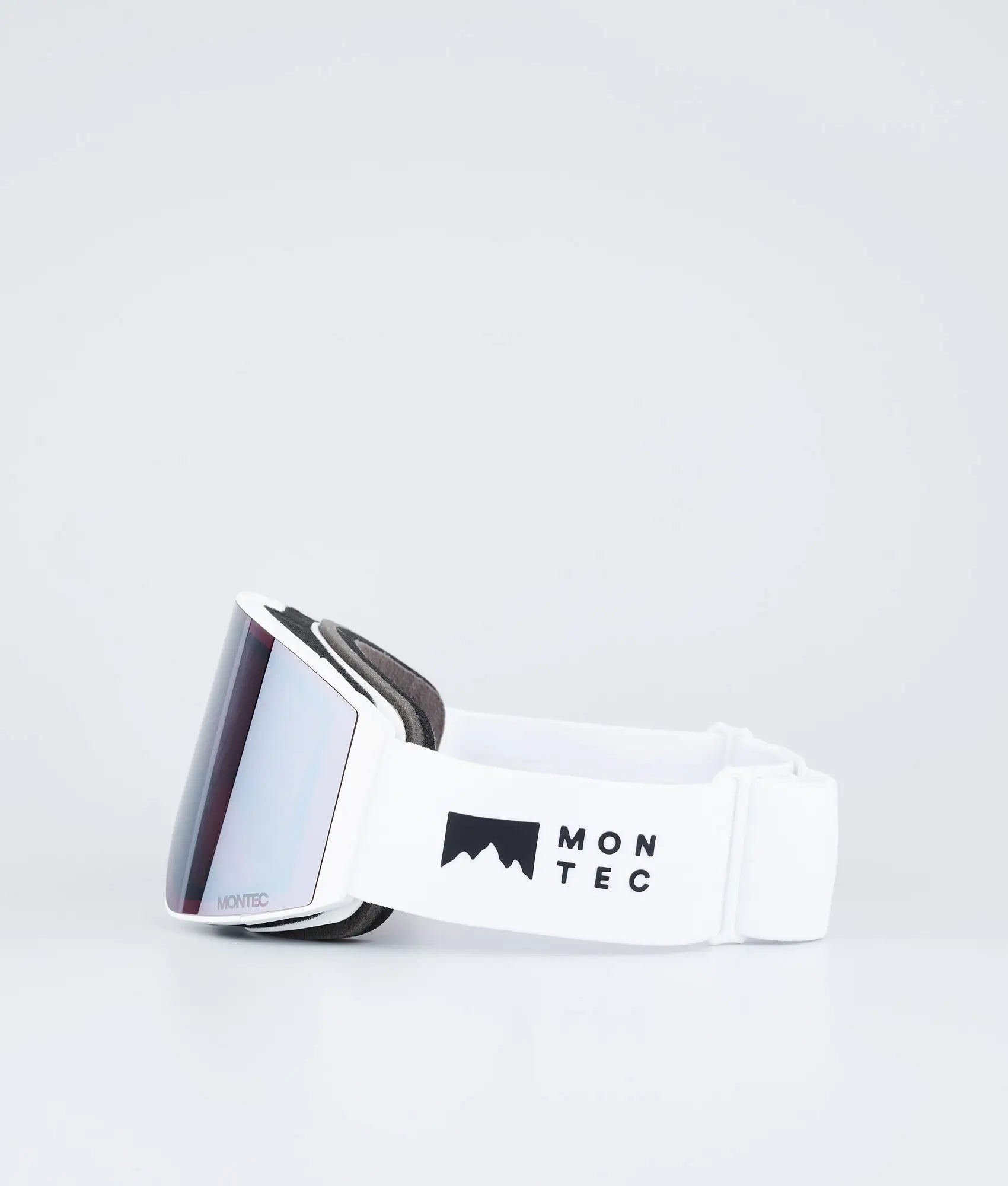 Kob Skibrille White W/White Black Mirror