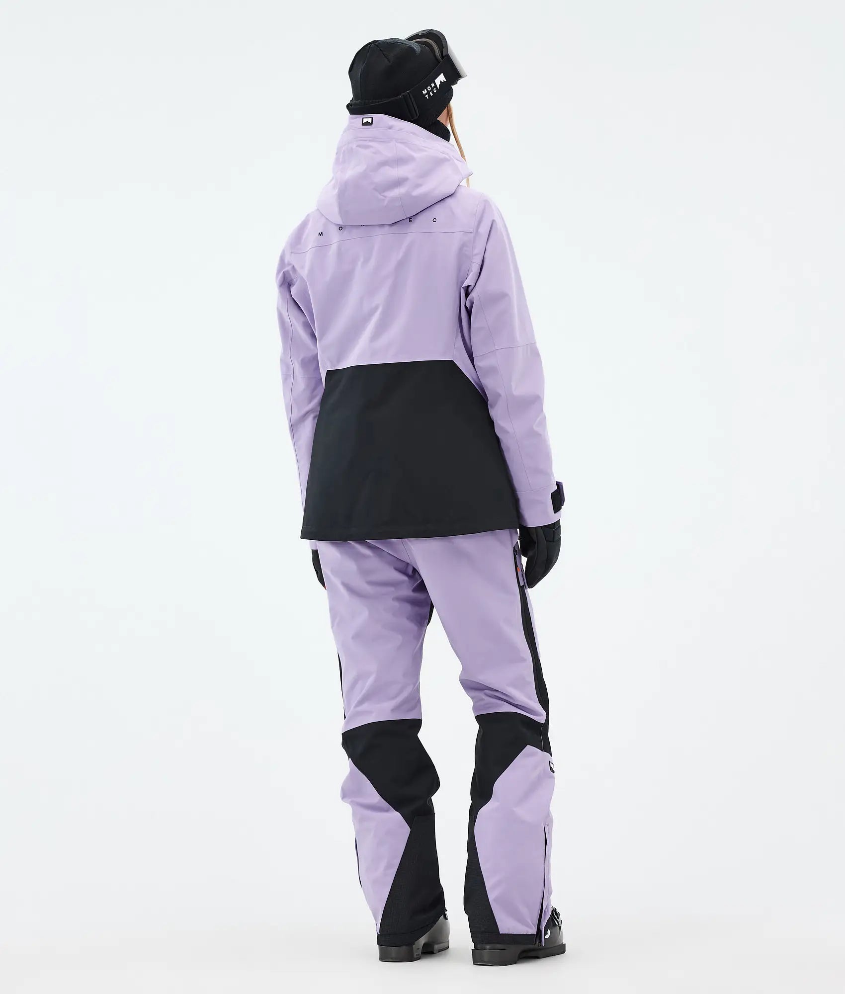 Cloud W Skijacke Damen Faded Violet/Black
