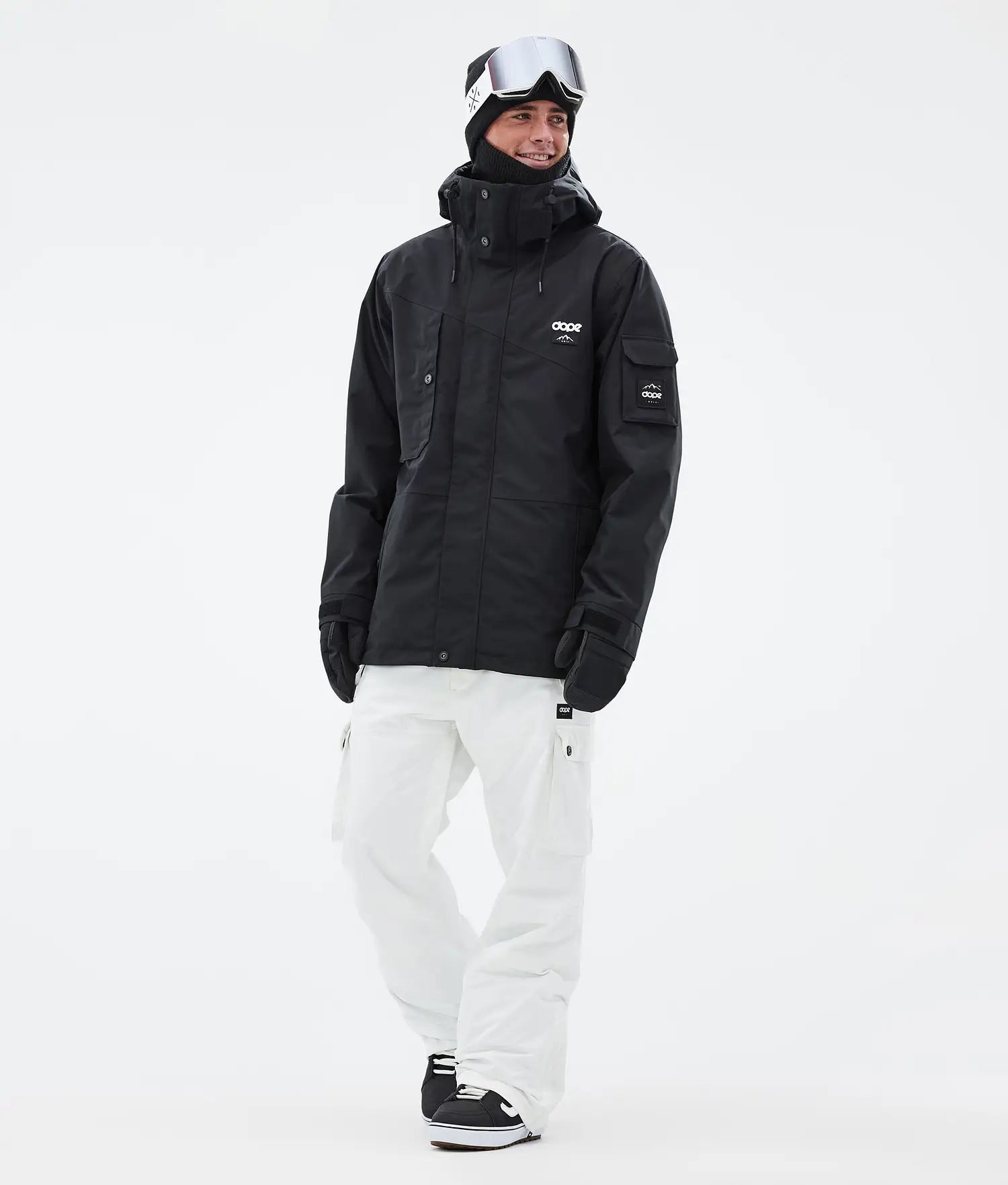 Iconic Snowboard Pants Men Whitish