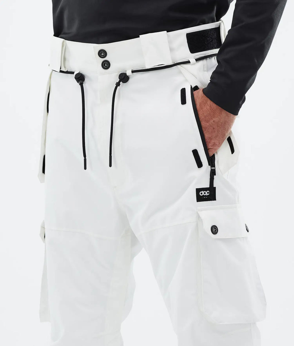 Iconic Snowboard Pants Men Whitish