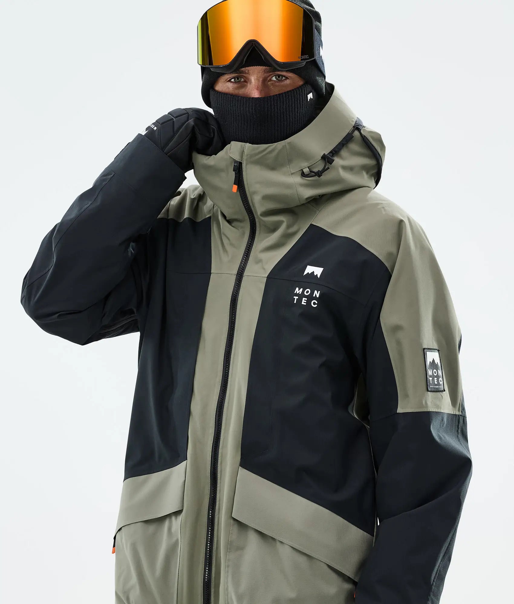 Sirius Skijacke Herren Greenish/Black