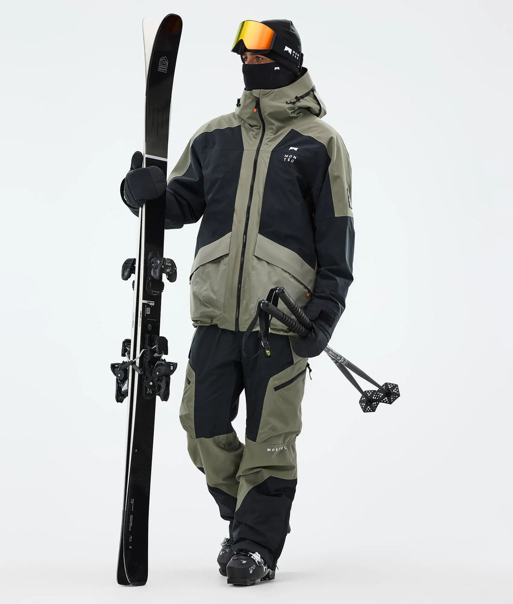 Sirius Skijacke Herren Greenish/Black