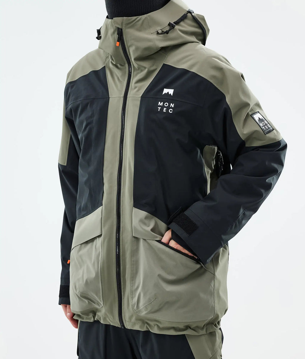 Sirius Skijacke Herren Greenish/Black