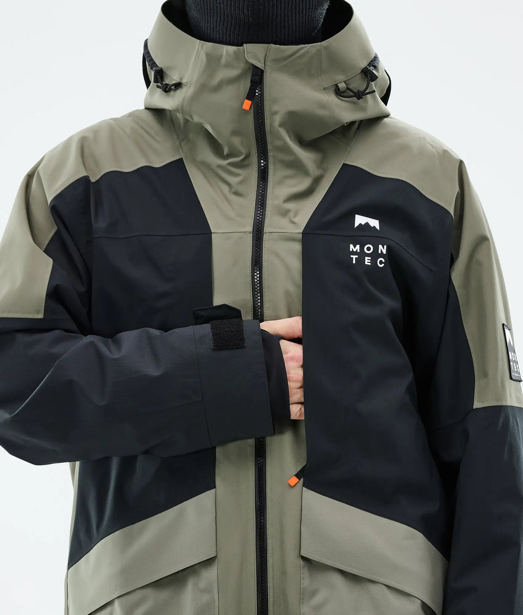 Sirius Skijacke Herren Greenish/Black