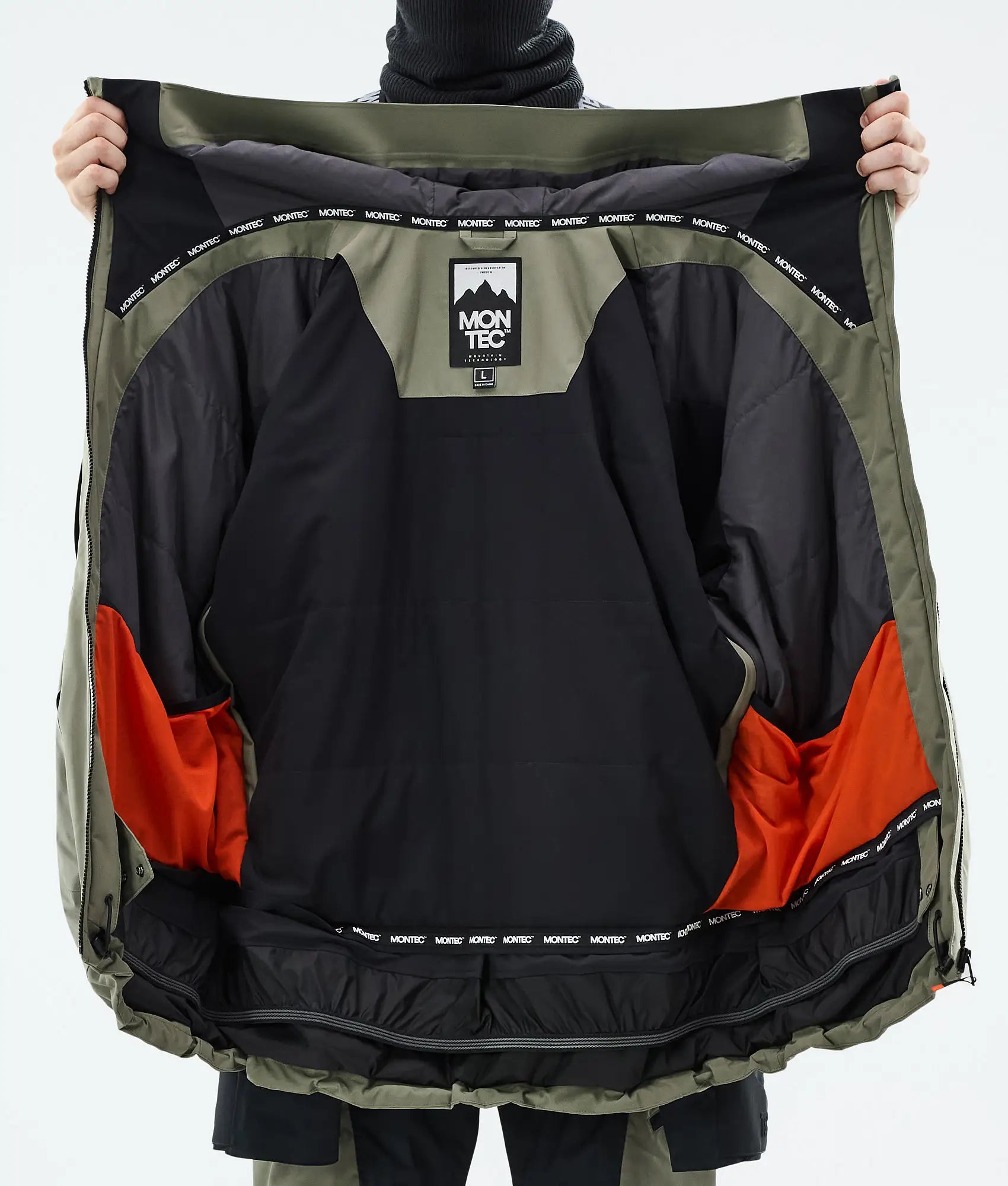 Sirius Skijacke Herren Greenish/Black