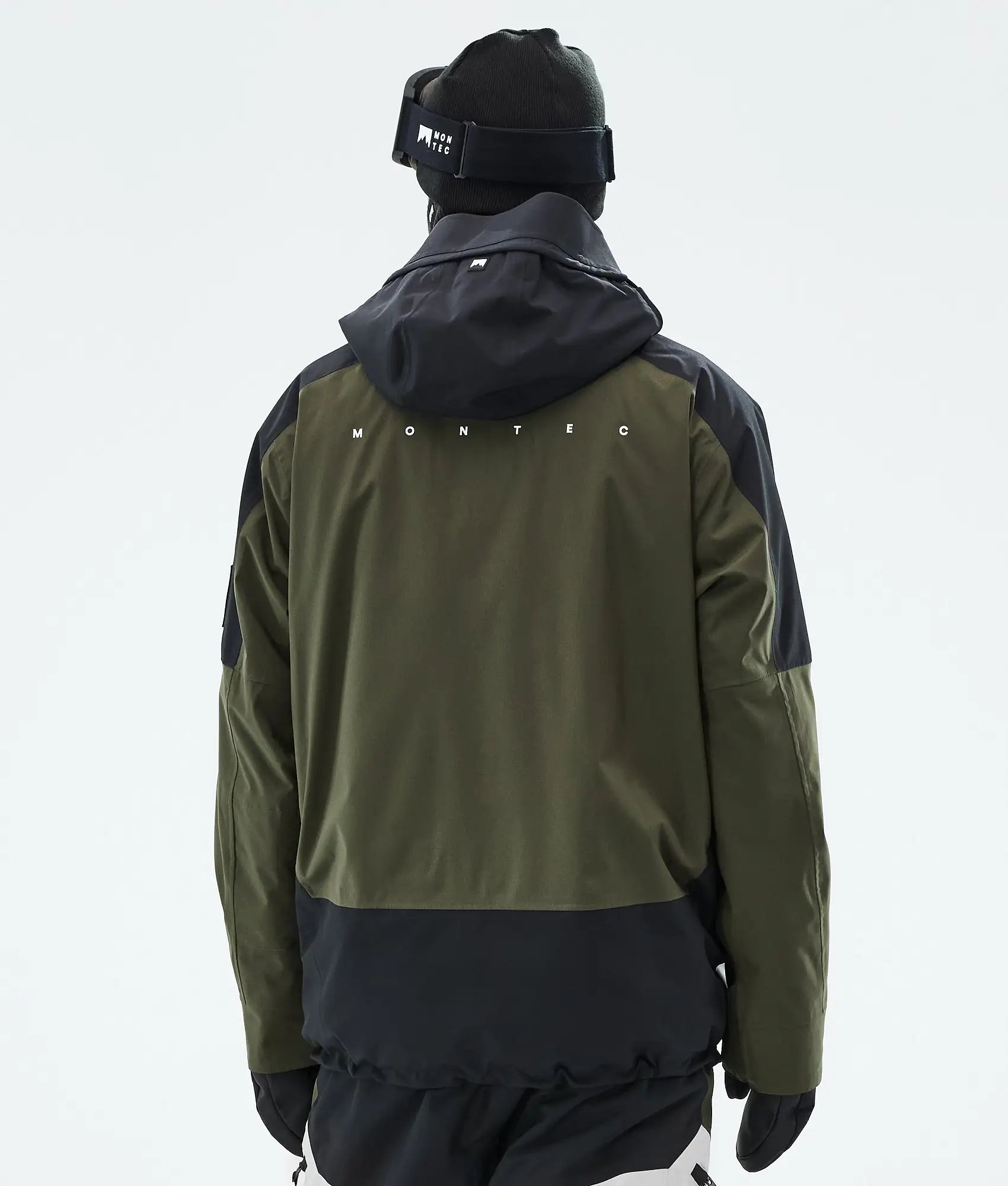 Sirius Skijacke Herren Light Black/Olive Green/Light Grey