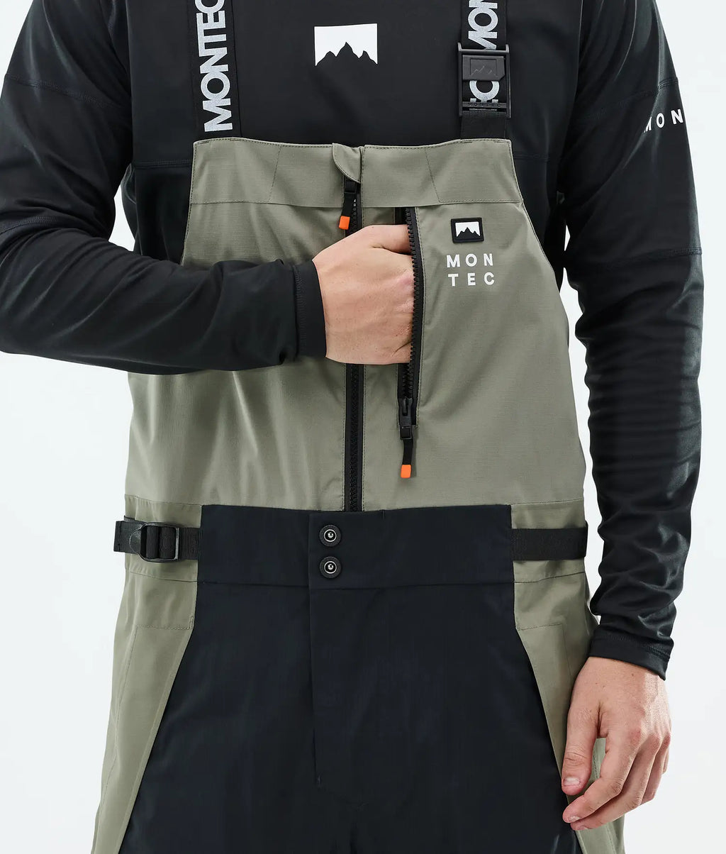 Dozer Ski Pants Men Greenish/Black
