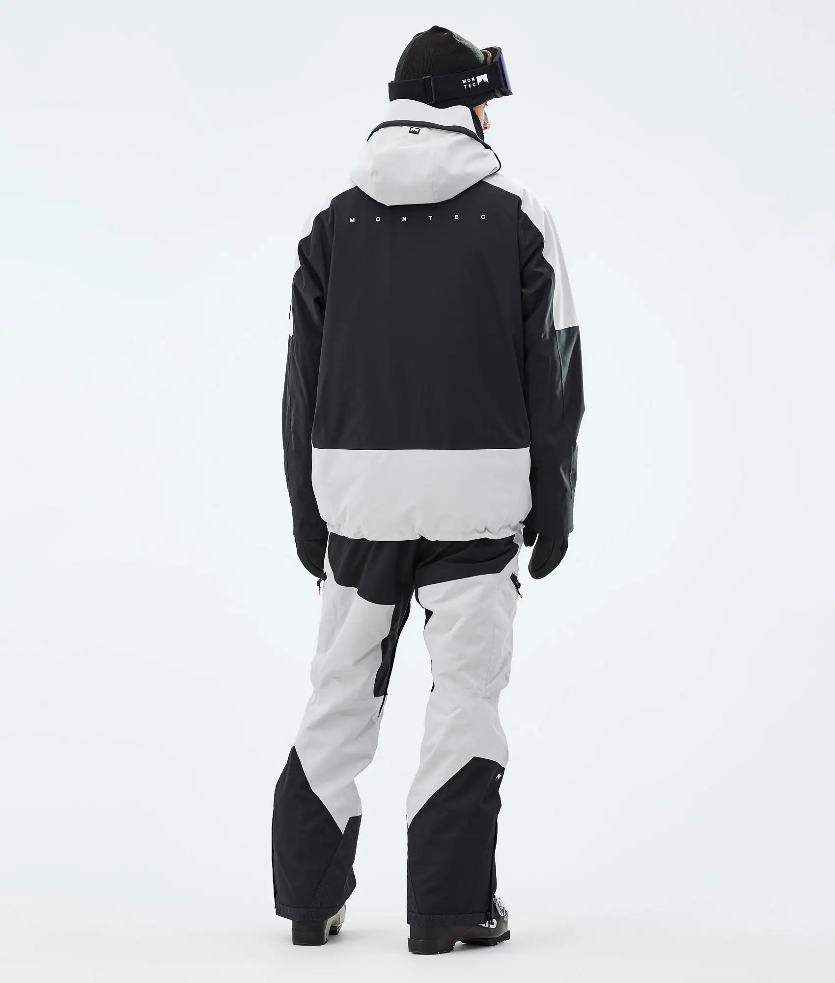 Sirius Skijacke Herren Light Grey/Black