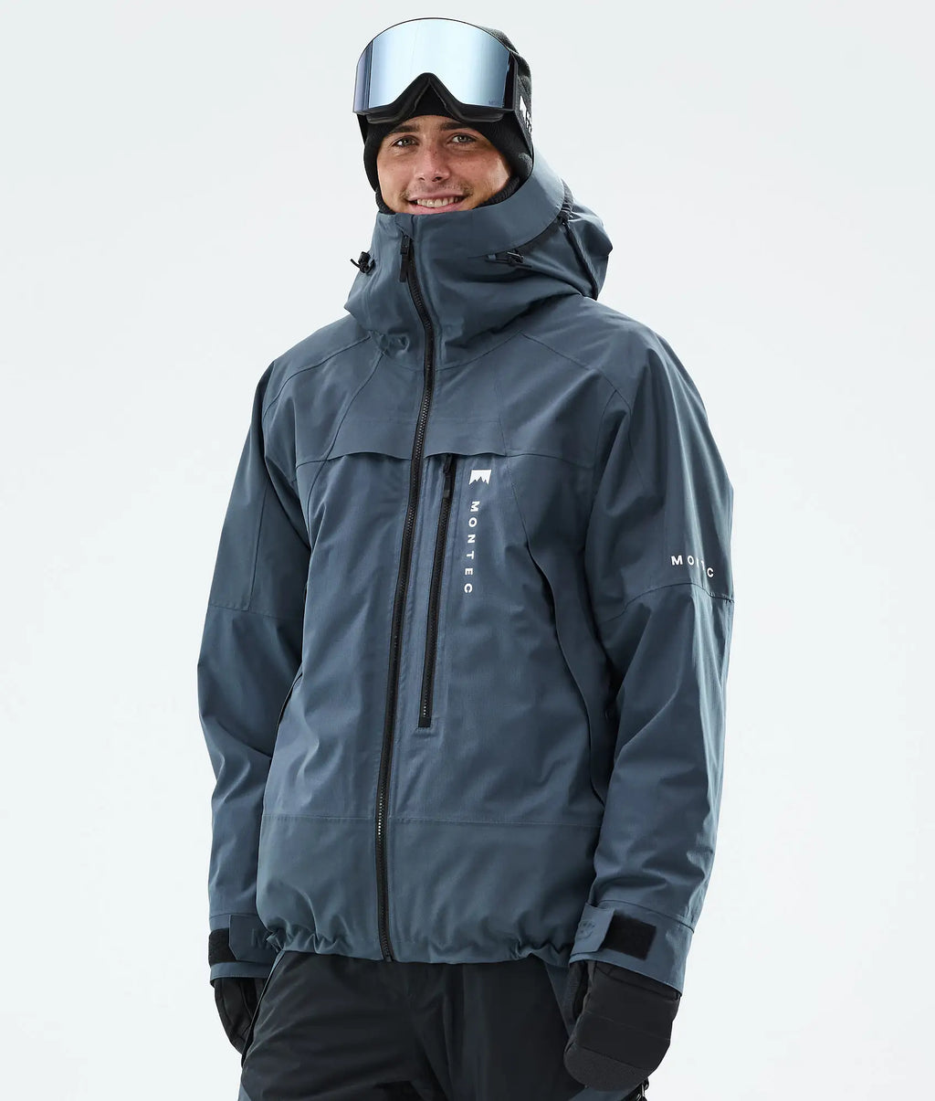 Truston Skijacke Herren Metal Blue