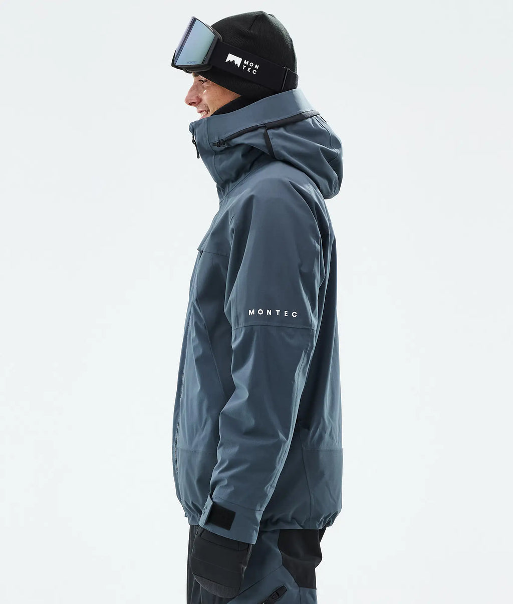 Truston Skijacke Herren Metal Blue