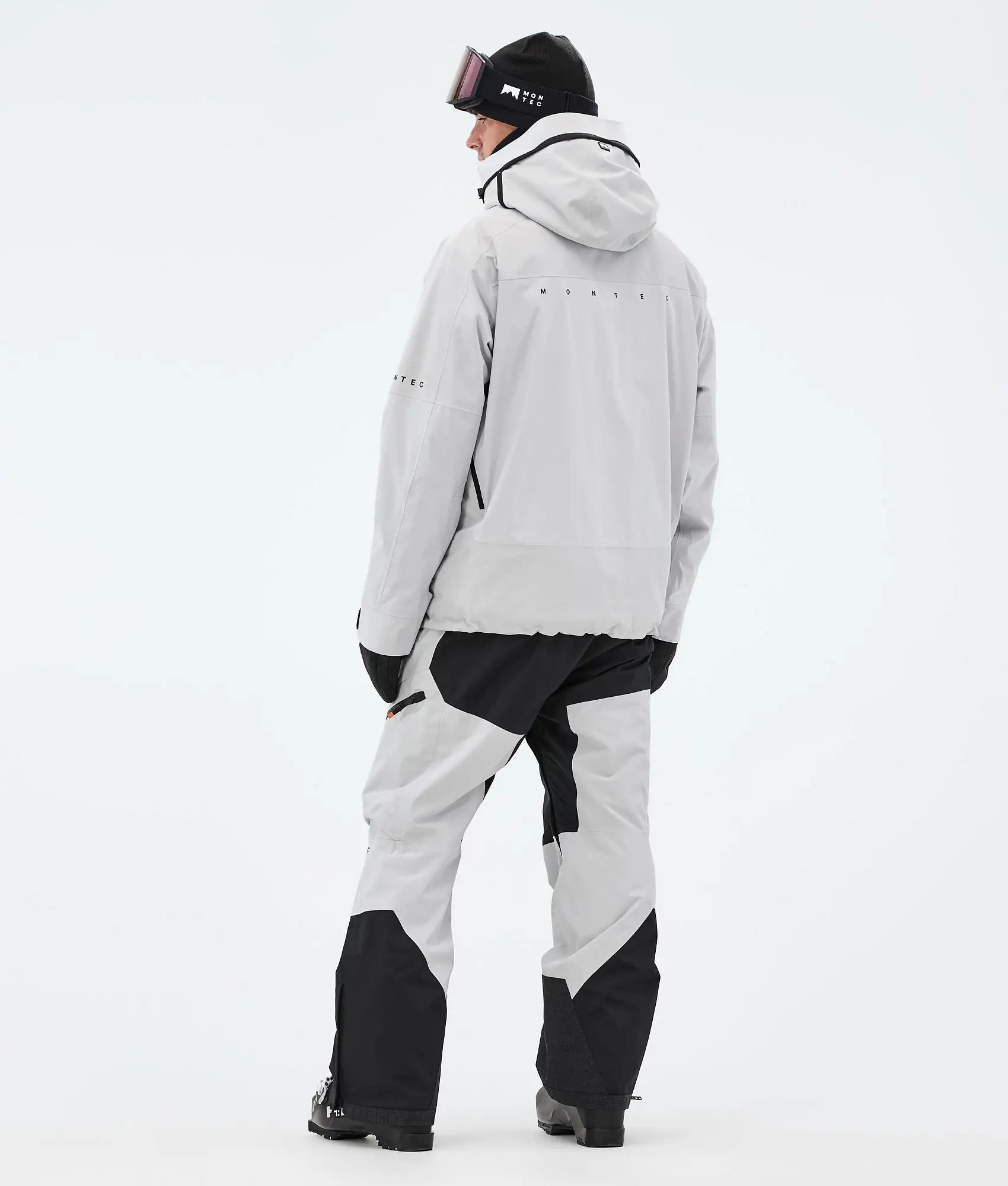 Truston Skijacke Herren Light Grey