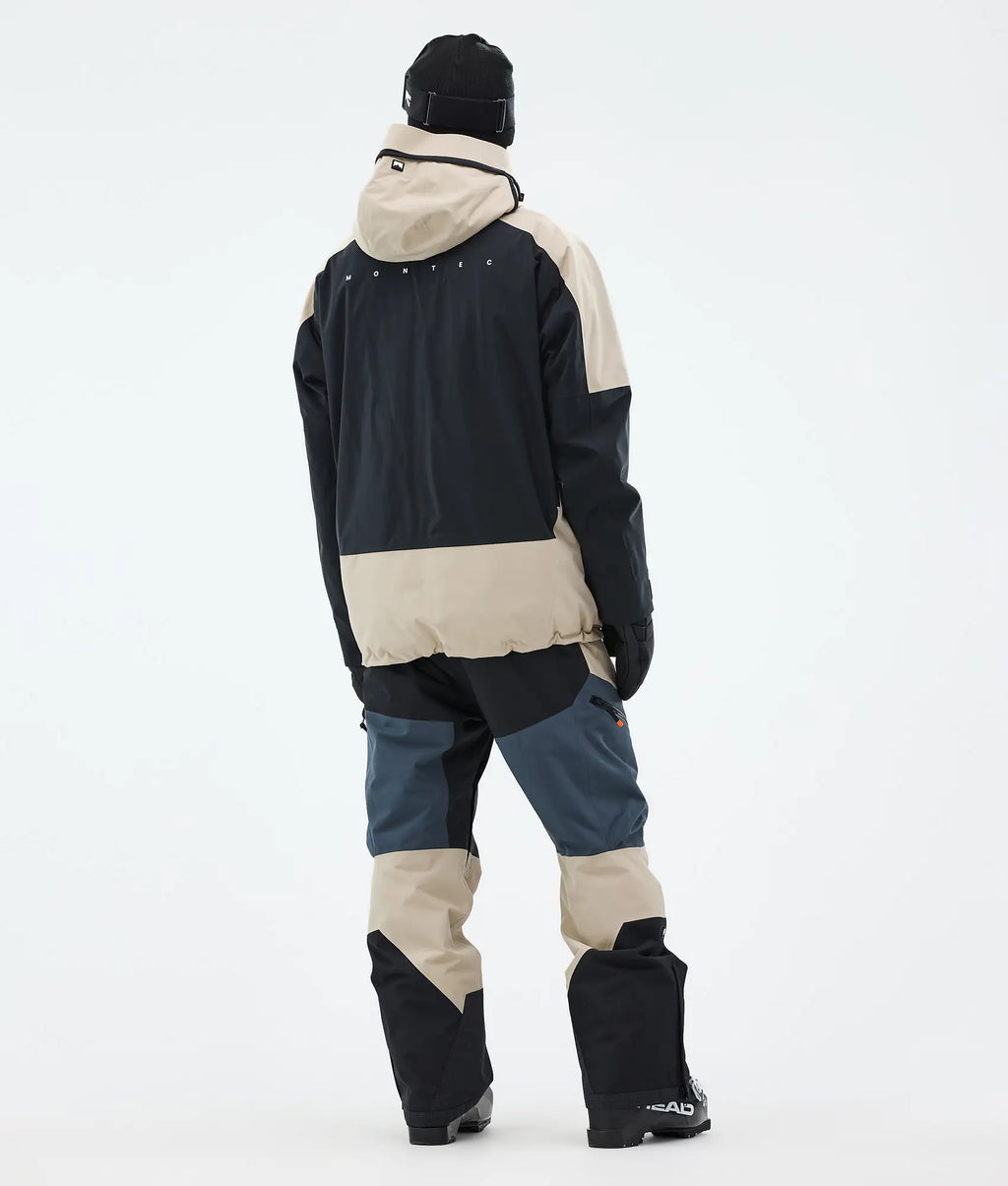 Sirius Skijacke Herren Sand/Black/Metal Blue