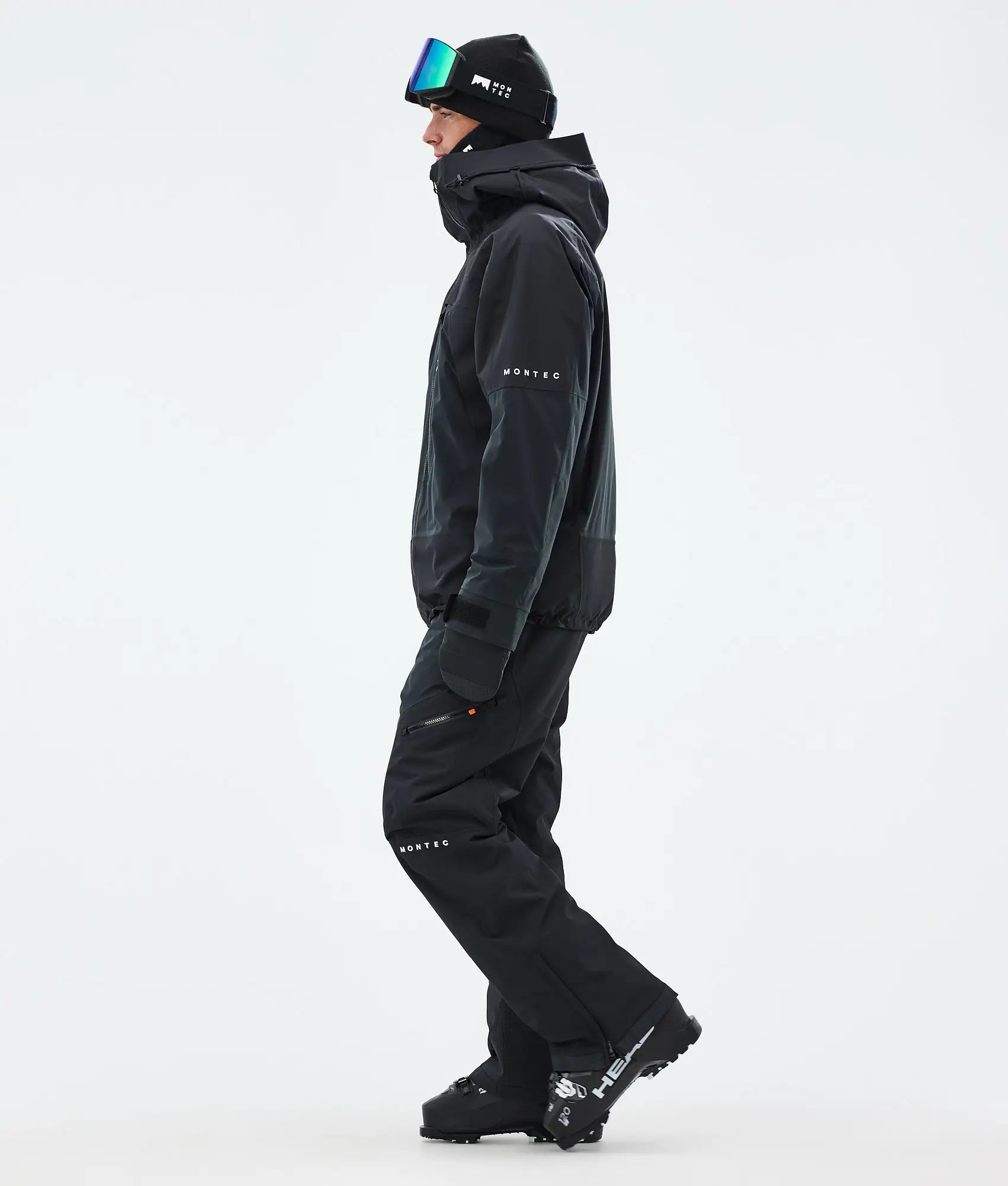 Truston Skijacke Herren Black