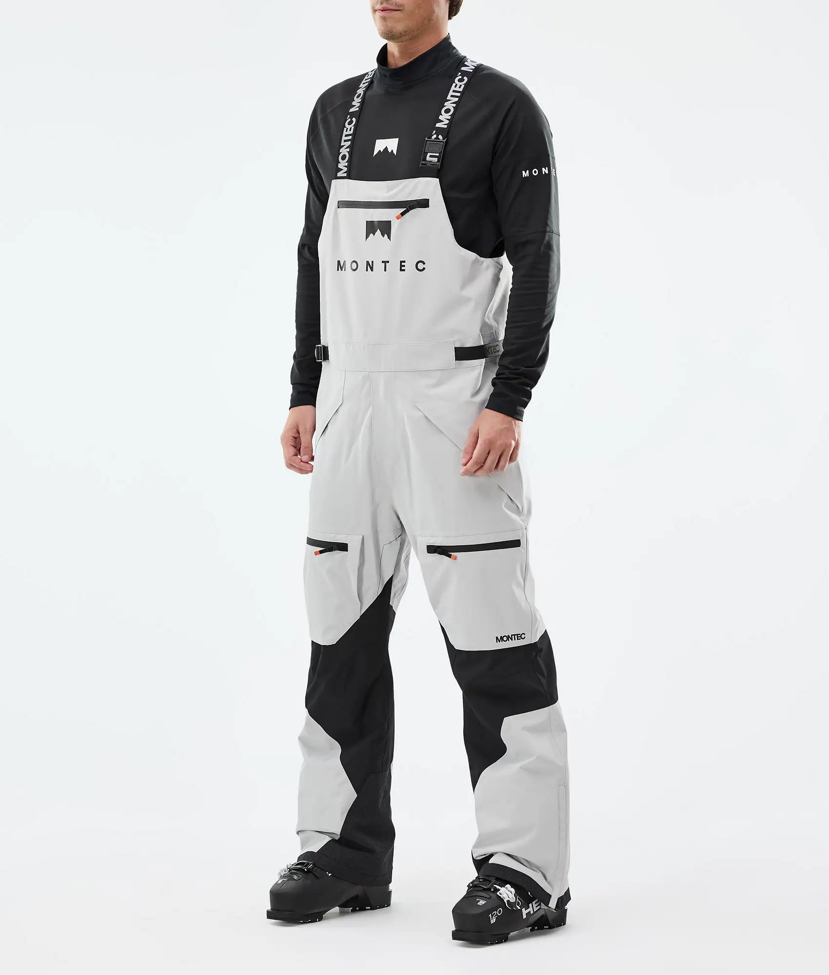 Blend Skihose Herren Light Grey/Black