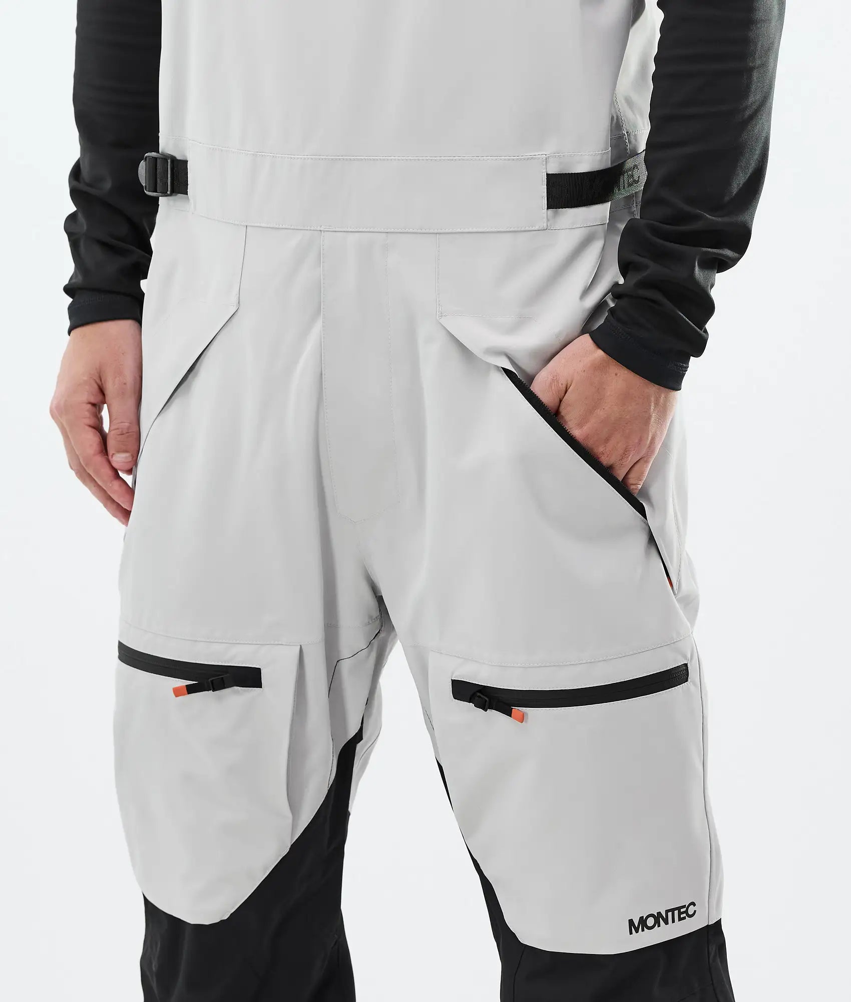 Blend Skihose Herren Light Grey/Black