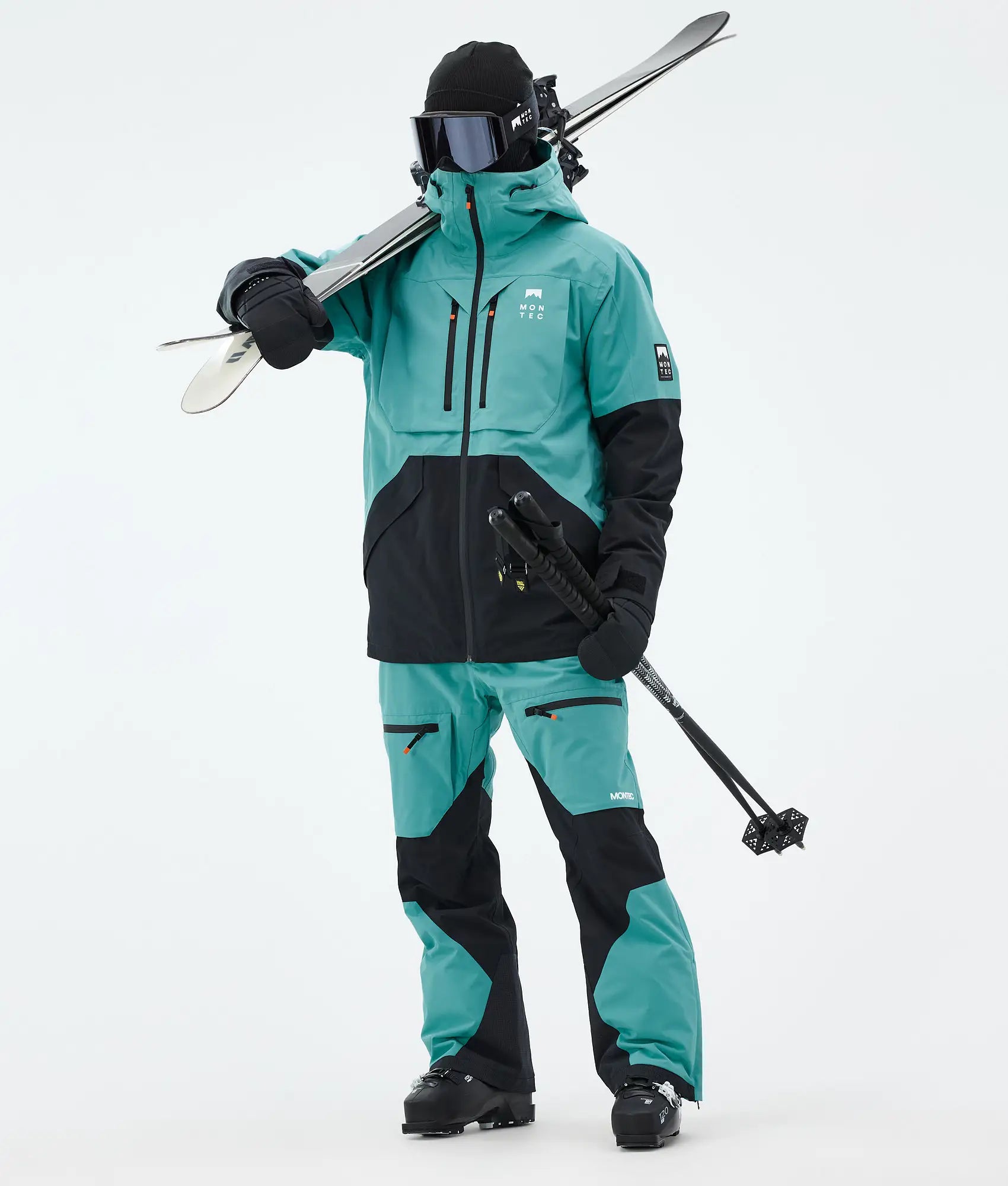 Blend Skihose Herren Turquoise/Black