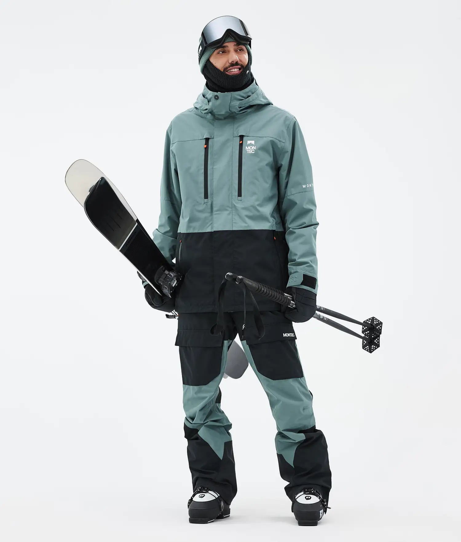 Fawk Ski Pants Men Atlantic/Black