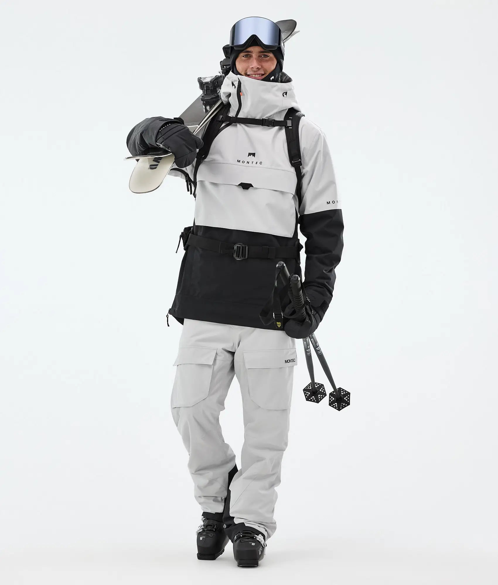 Sirius - Skihose Herren Light Grey
