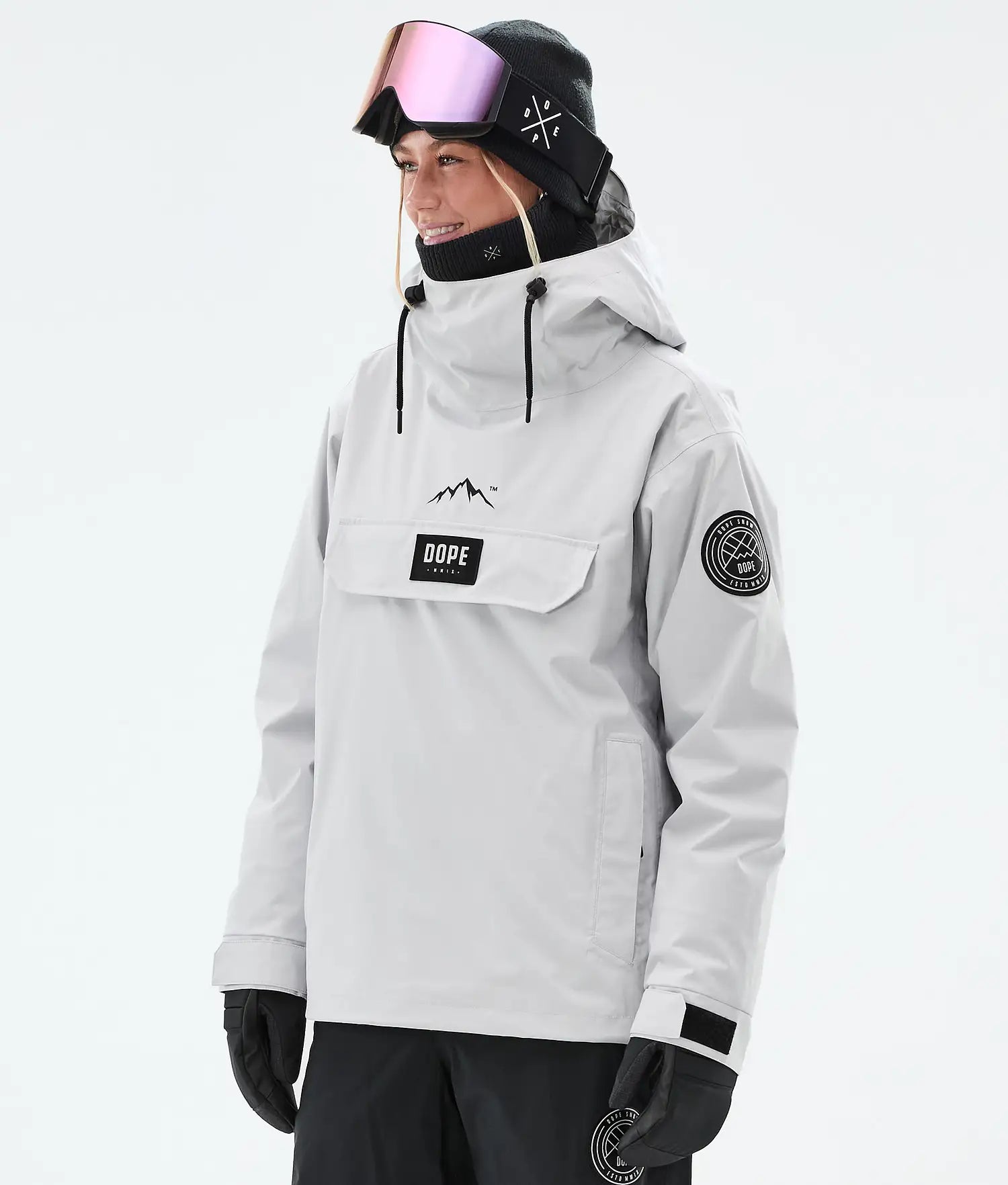 Blizzard W Snowboard Jacket Women Light Grey