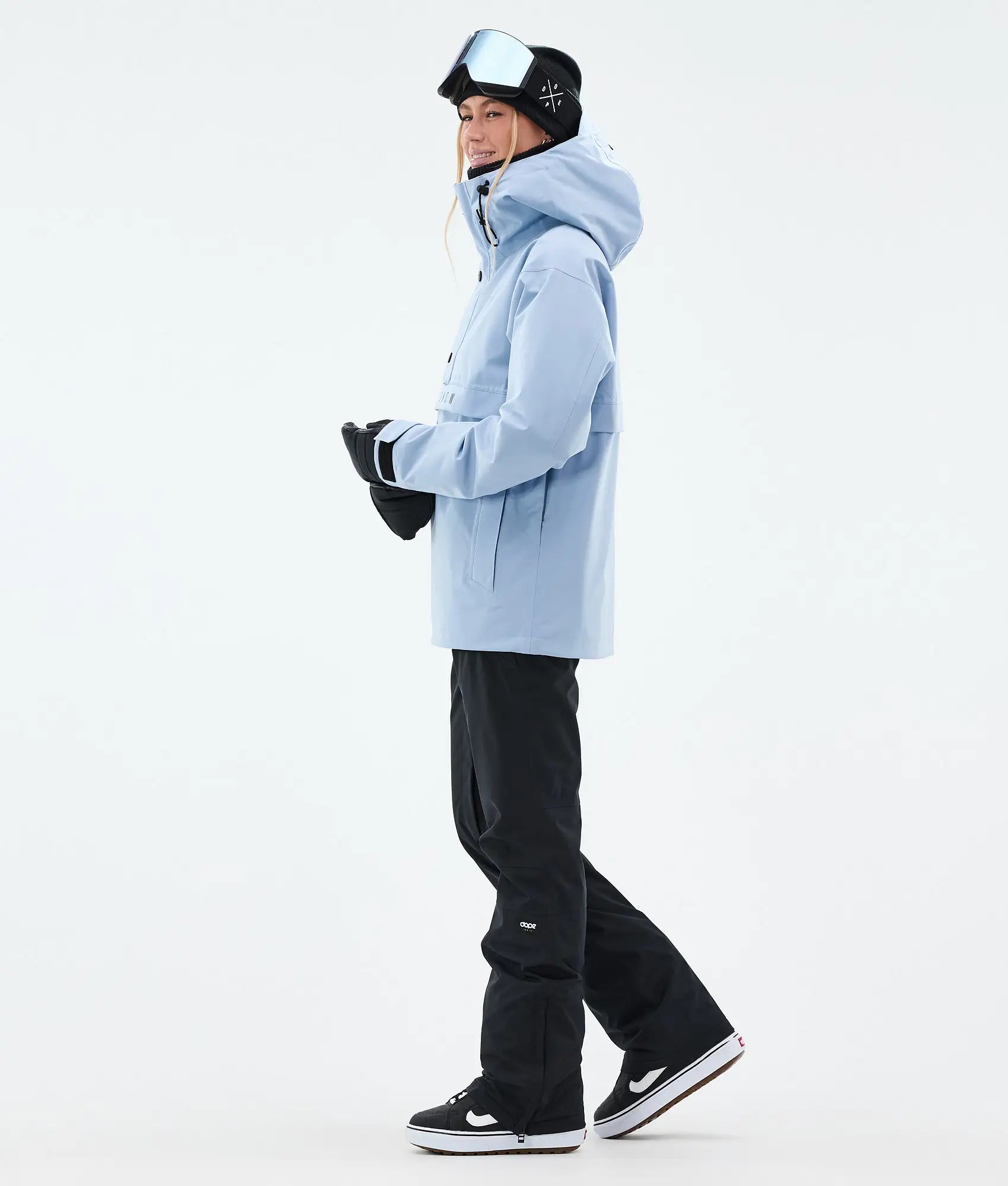Nautic W - Snowboardjacke Damen Light Blue