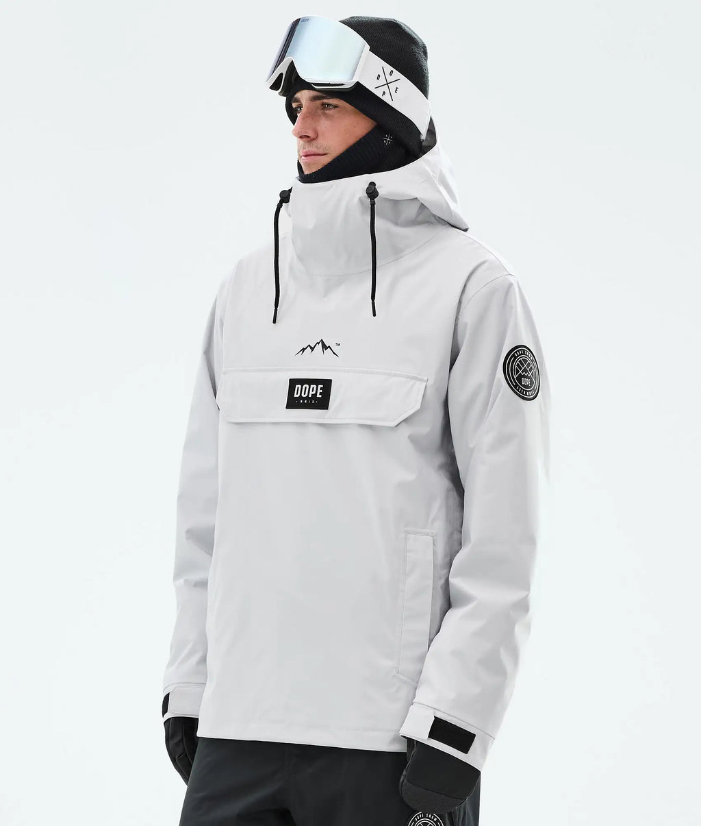 Stardust - Snowboardjacke Herren Light Grey