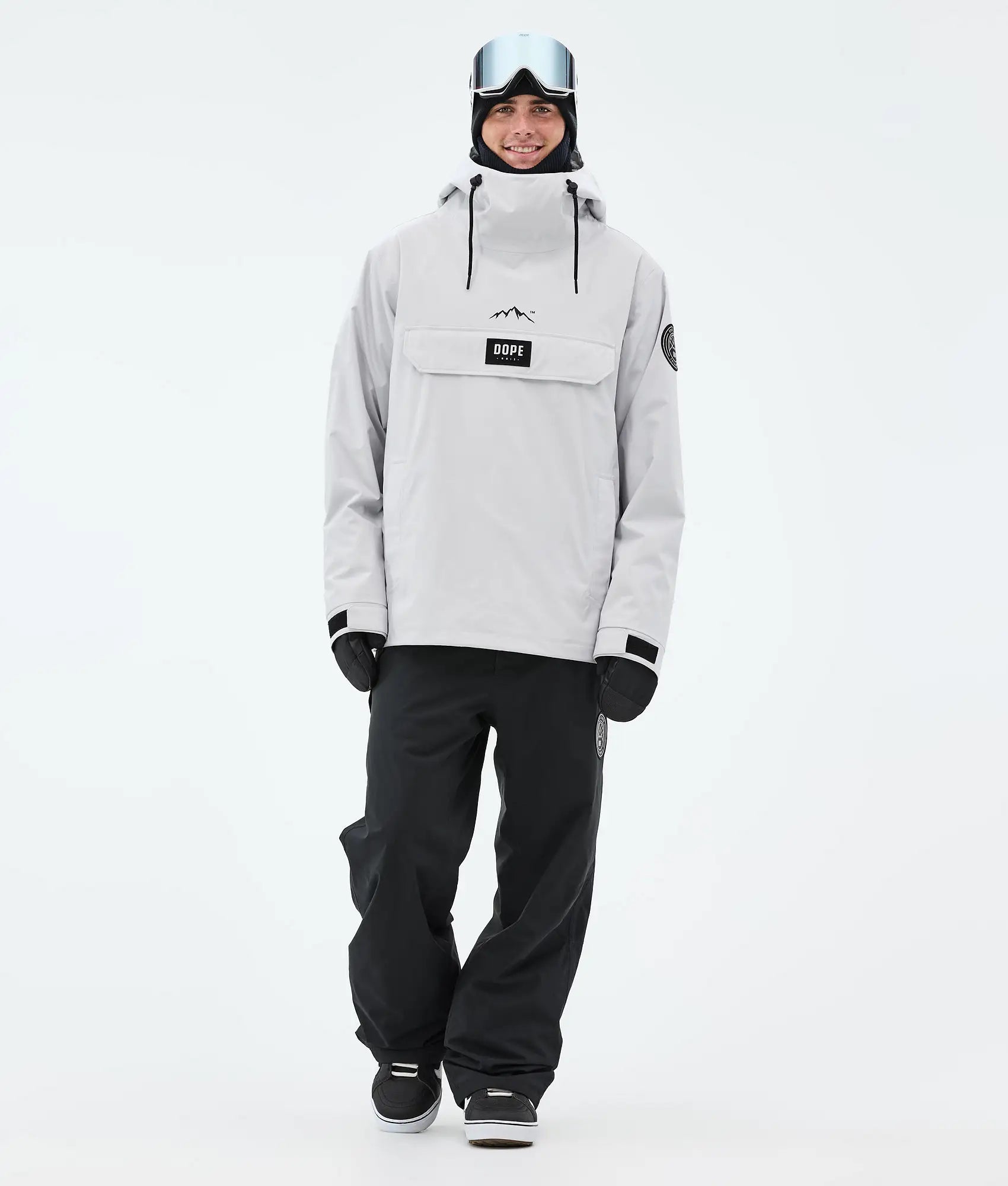 Stardust - Snowboardjacke Herren Light Grey