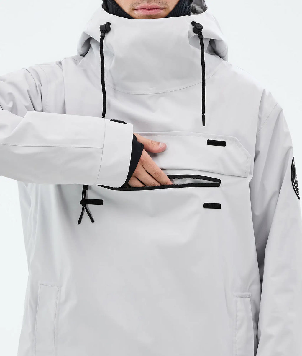 Stardust - Snowboardjacke Herren Light Grey