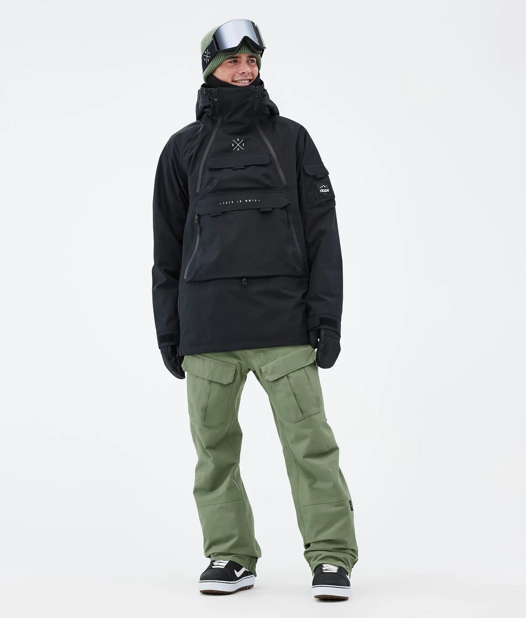 Nautic - Snowboardhose Herren Moss Green