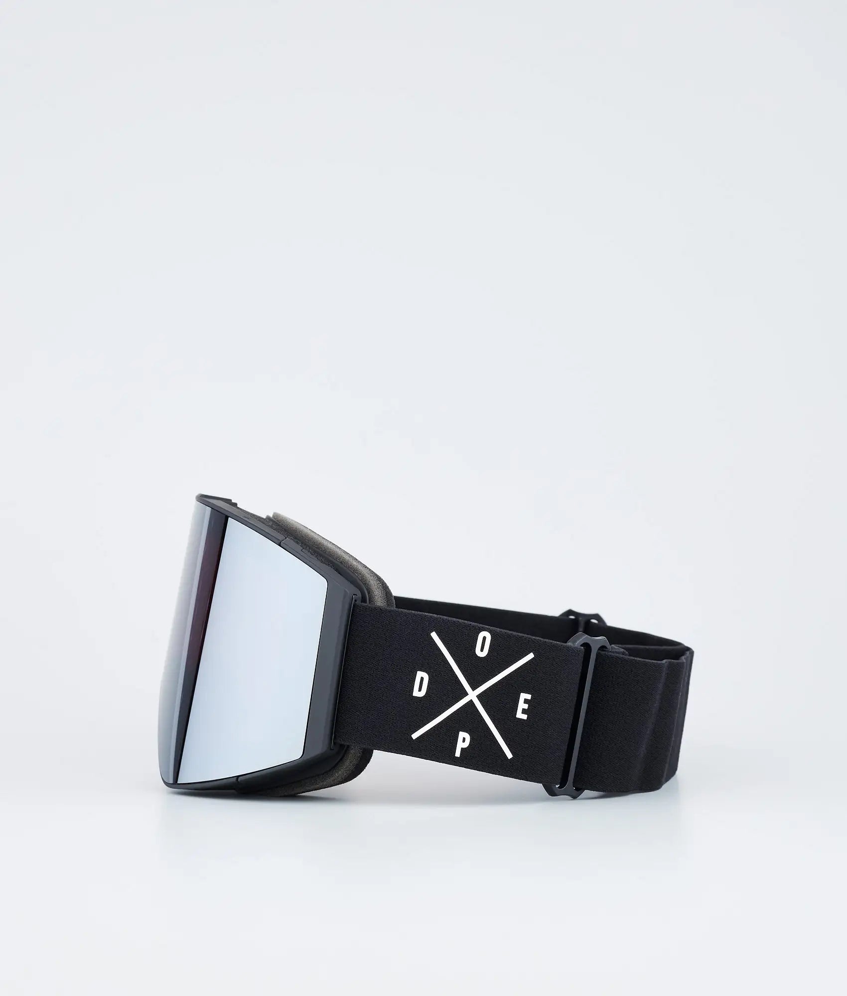 Light - Skibrille Black/Silver Mirror