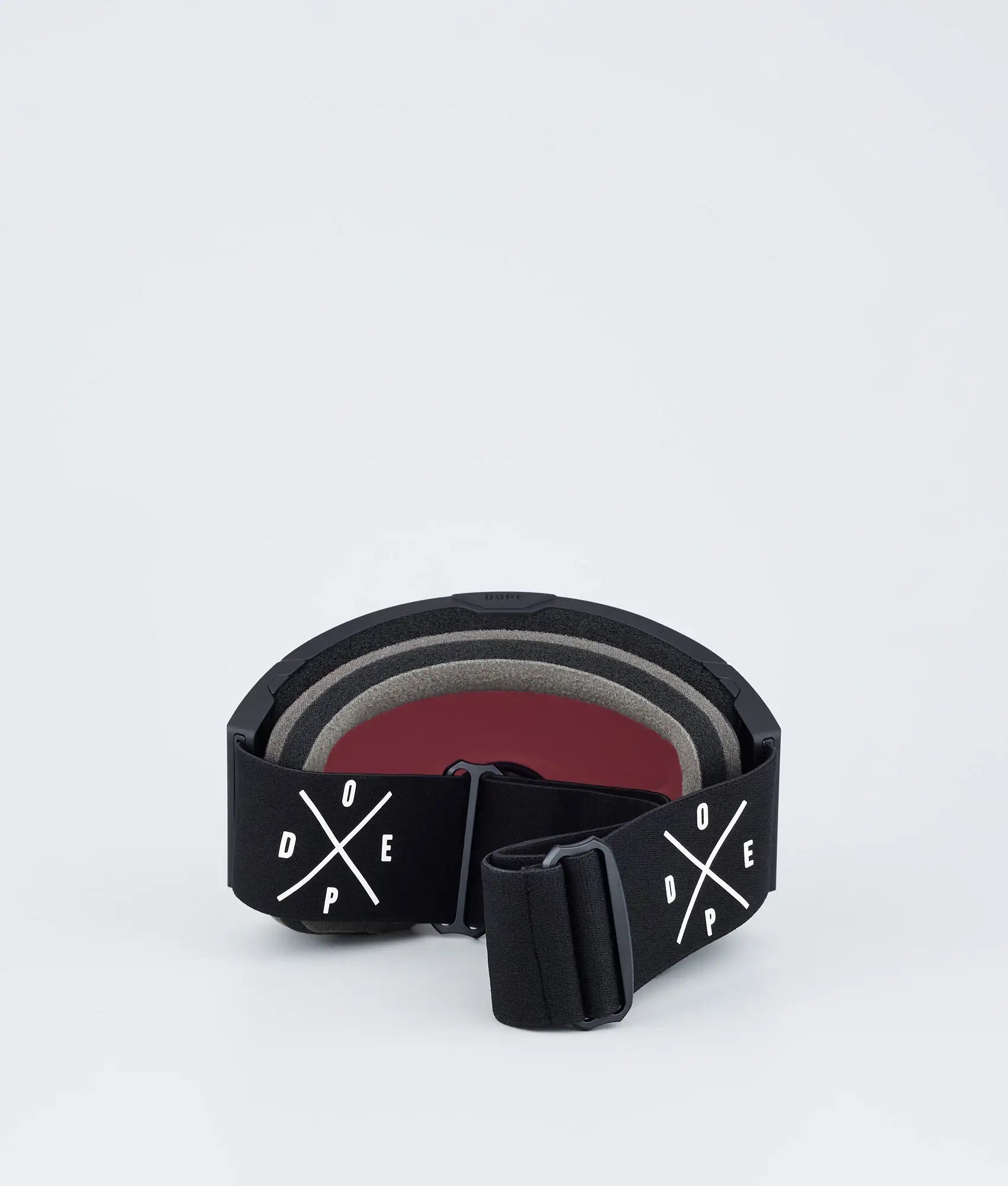 Light - Skibrille Black/Silver Mirror