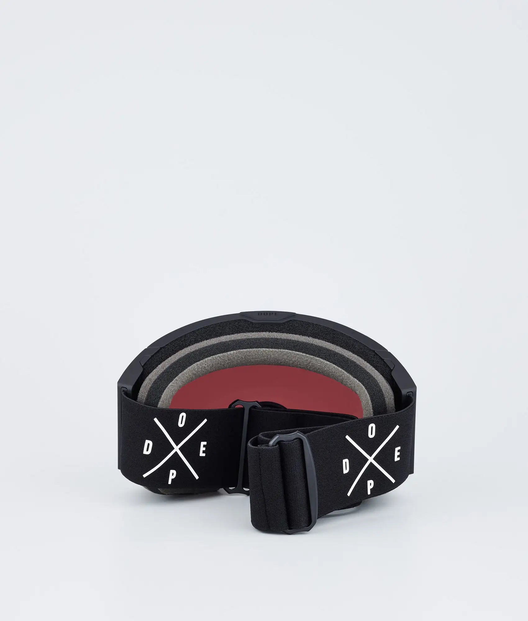 Light - Skibrille Black/Blue Mirror