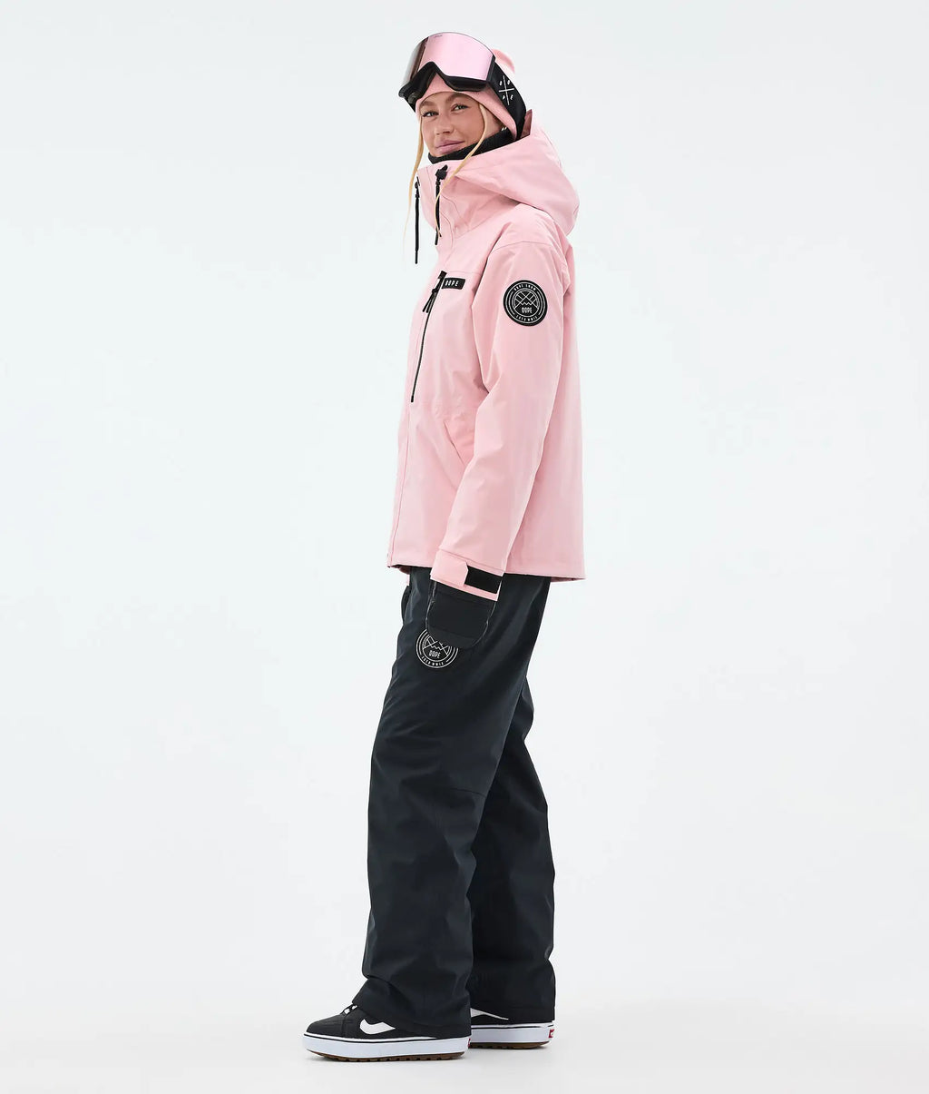 Stardust W Full-Zip - Snowboardjacke Damen Soft Pink